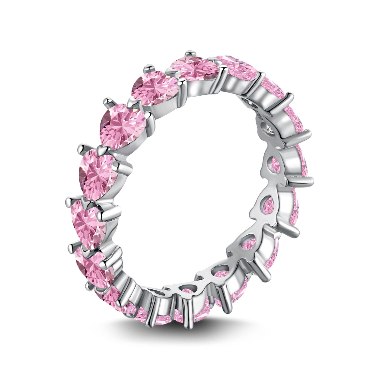 Versailles Pink Heart Ring 10