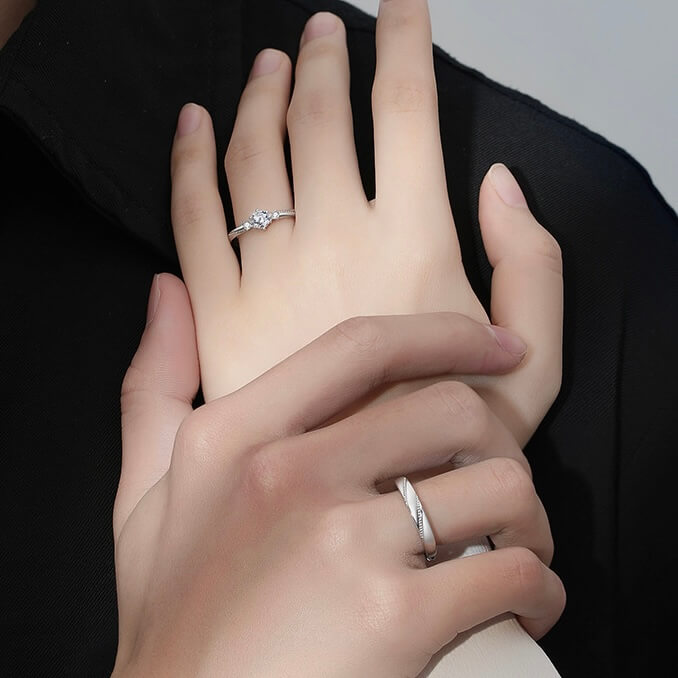 Dainty Couple Ring