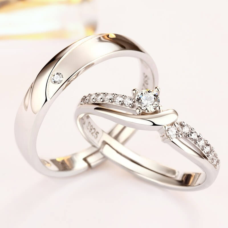 Celestial Tides Couple Ring