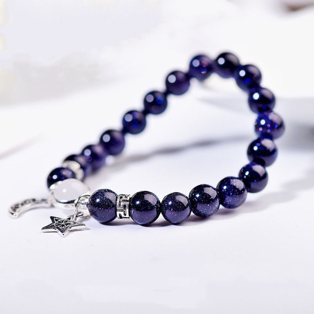 Blue Sandstone Bracelet