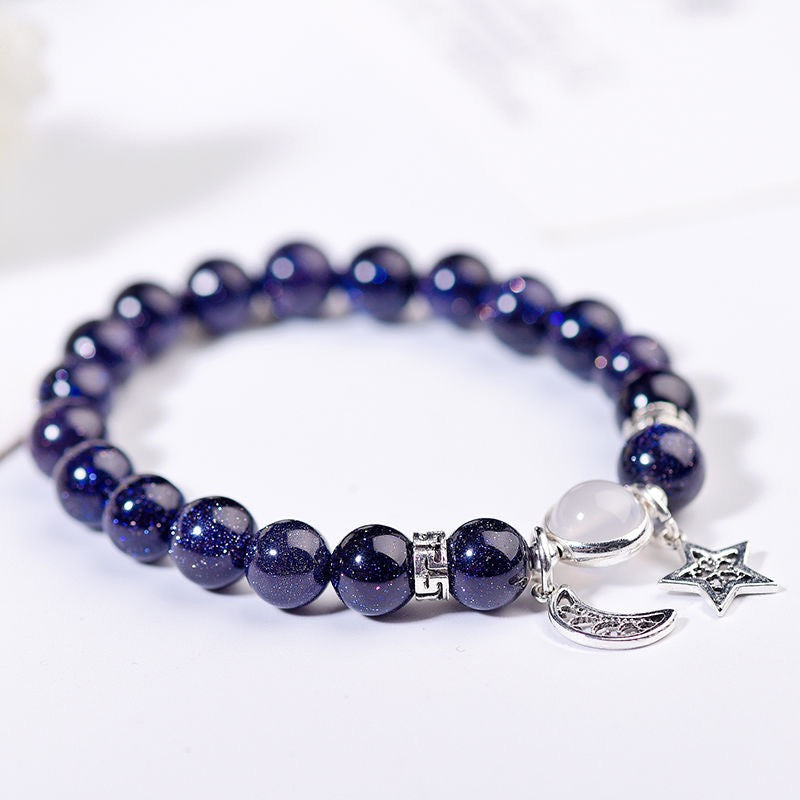 Blue Sandstone Bracelet