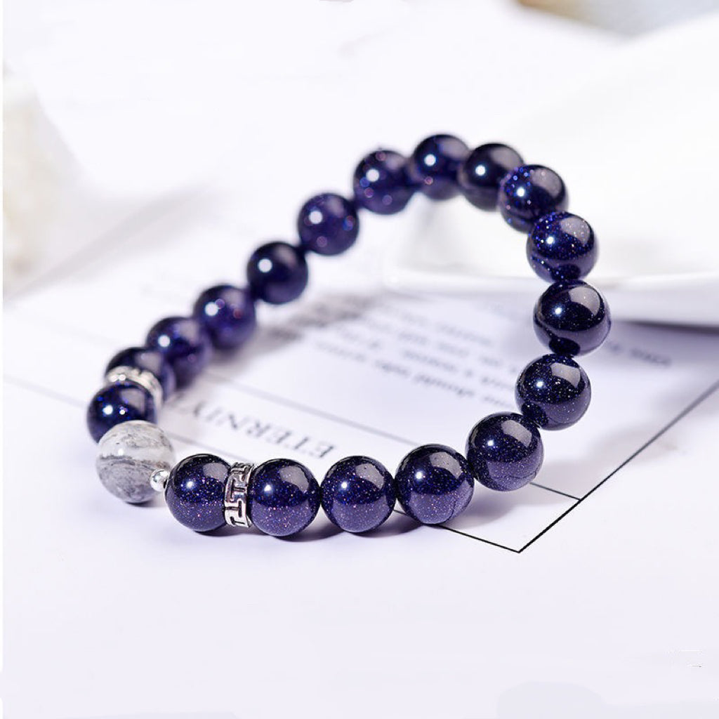 Blue Sandstone Bracelet