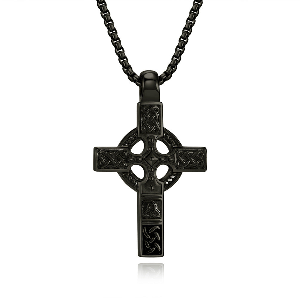 Celtic Knot Cross Necklace