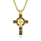 Celtic Knot Cross Necklace