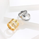 Classic Matching Couple Ring