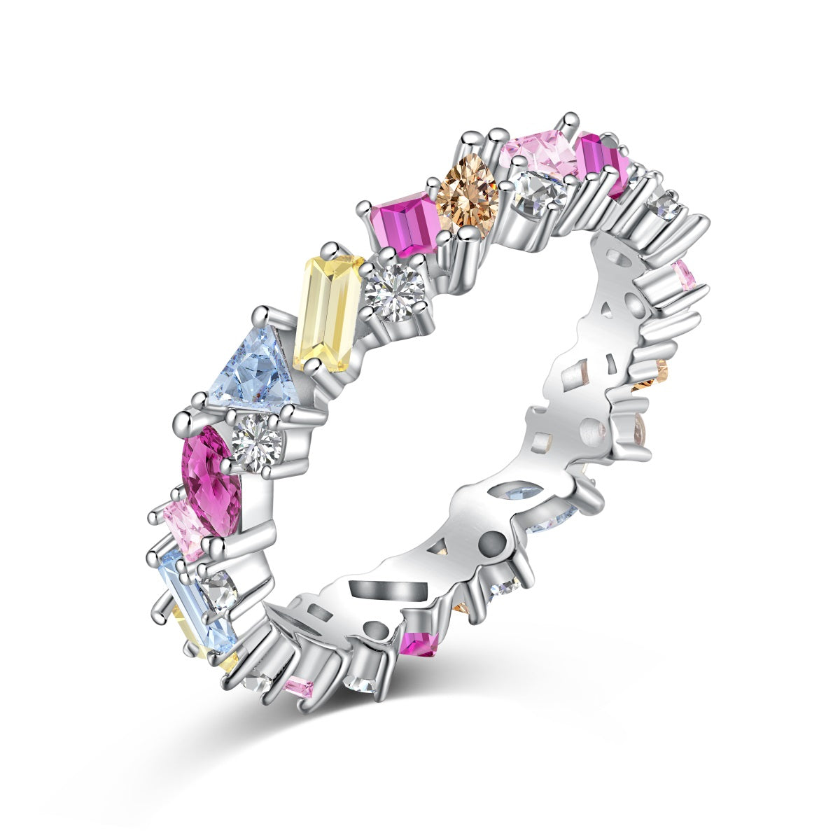 Crystal Mirage Spectrum Ring