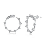 Dazzling Halo Earrings