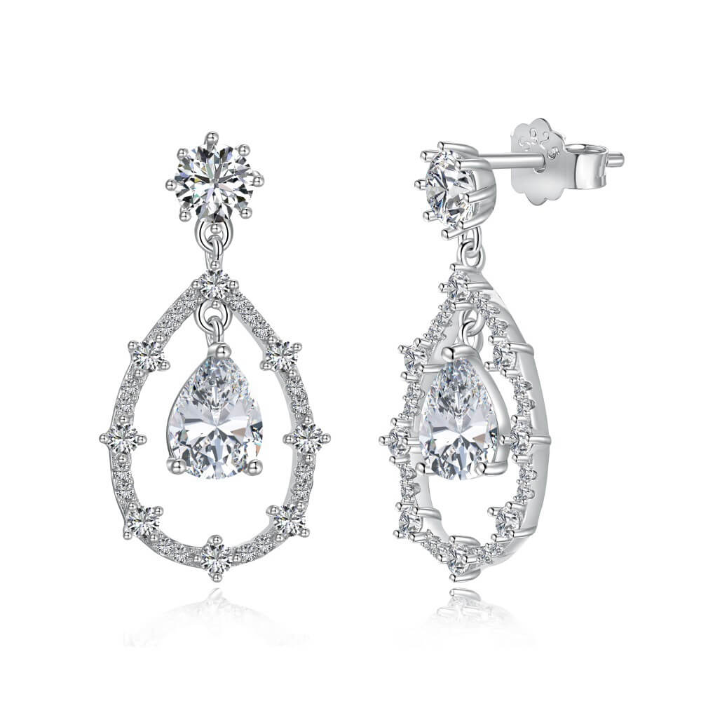 Diamond Dewdrops Earrings