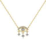 Evil Eye Tearful Necklace