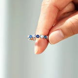 Evil Eye Diamond Ring- eclorejewelry