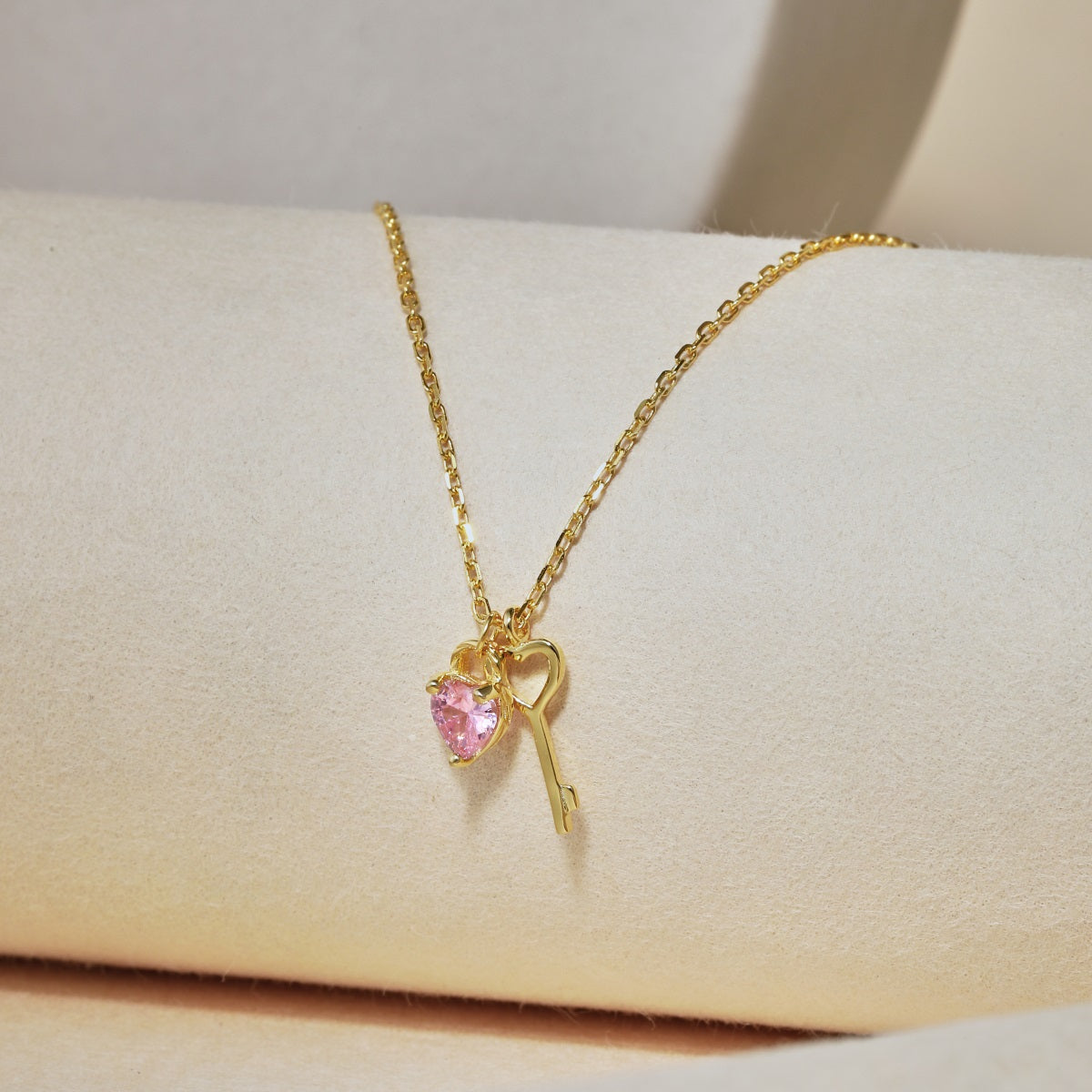 Heart Lock Necklace