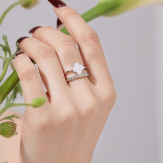 Sweet Four-leaf Clover Ring