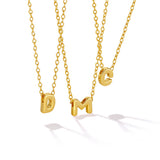 Letter Pendant Necklace