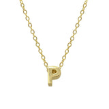 Letter Pendant Necklace