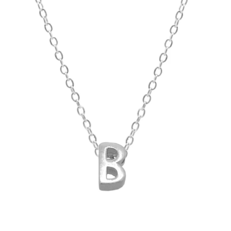 Letter Pendant Necklace