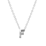 Letter Pendant Necklace