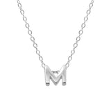 Letter Pendant Necklace