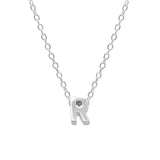 Letter Pendant Necklace