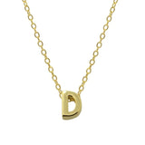 Letter Pendant Necklace