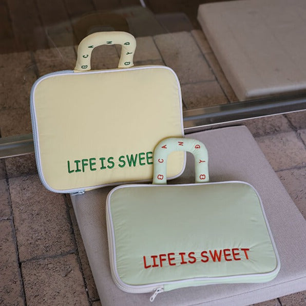 Life is Sweet Laptop Soft Case Bag