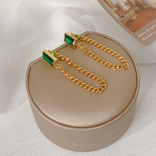 Nile Emerald Earrings