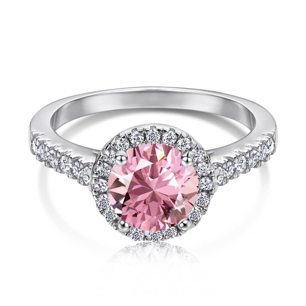 Pink Monte Carlo Ring