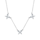 Diamond Butterfly Necklace