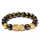 Pixiu Black Obsidian Bracelet