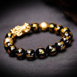 Pixiu Black Obsidian Bracelet