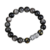 Pixiu Obsidian Wealth Bracelet