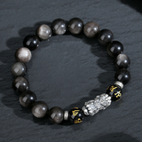 Pulsera de piedra arenisca azul