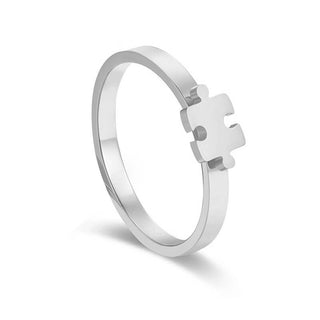 Puzzle Piece Matching Rings