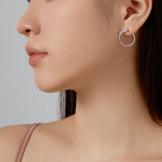 Radiant Circle Earrings