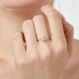 Snowflake Serenade Ring