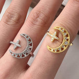 Stardust Moonbeam Ring