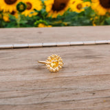 Éclore Fantasy™ Sunflower Ring - eclorejewelry