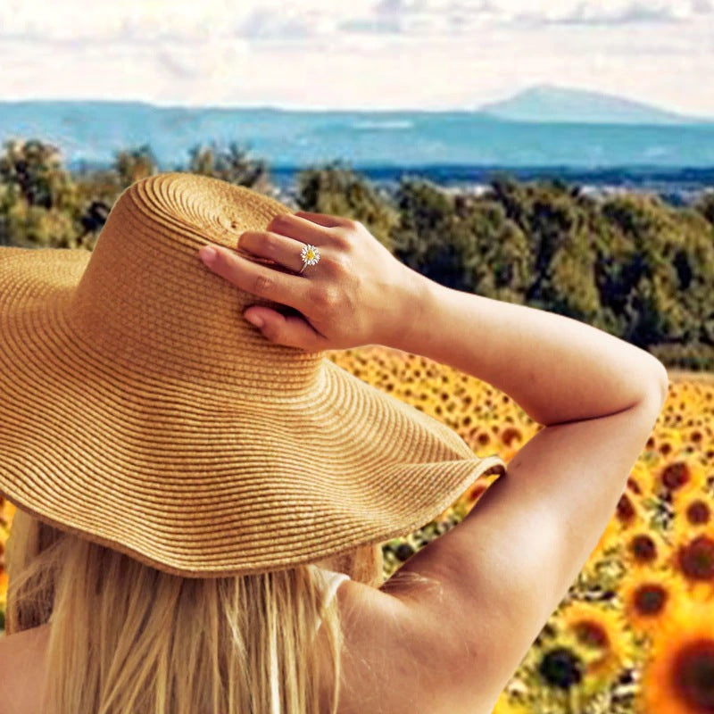 Éclore Fantasy™ Sunflower Ring - eclorejewelry