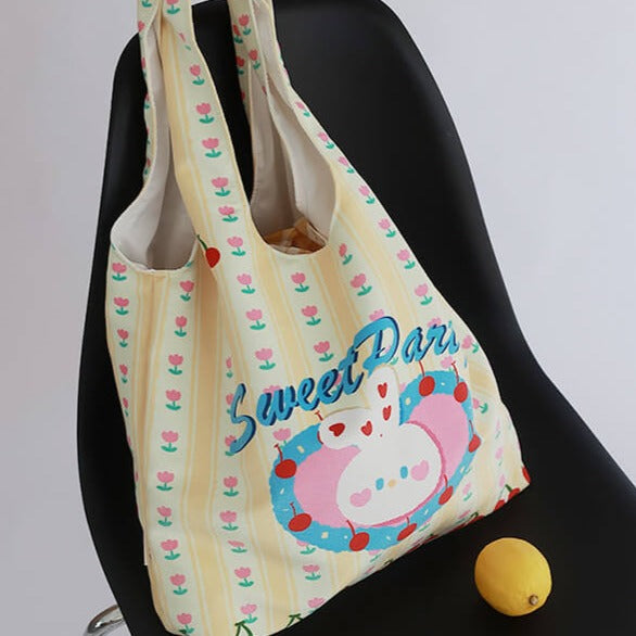 Sweet Party Canvas Tote Bag