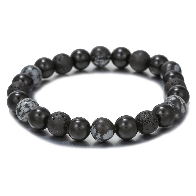 Lava Rock Stone Bracelet