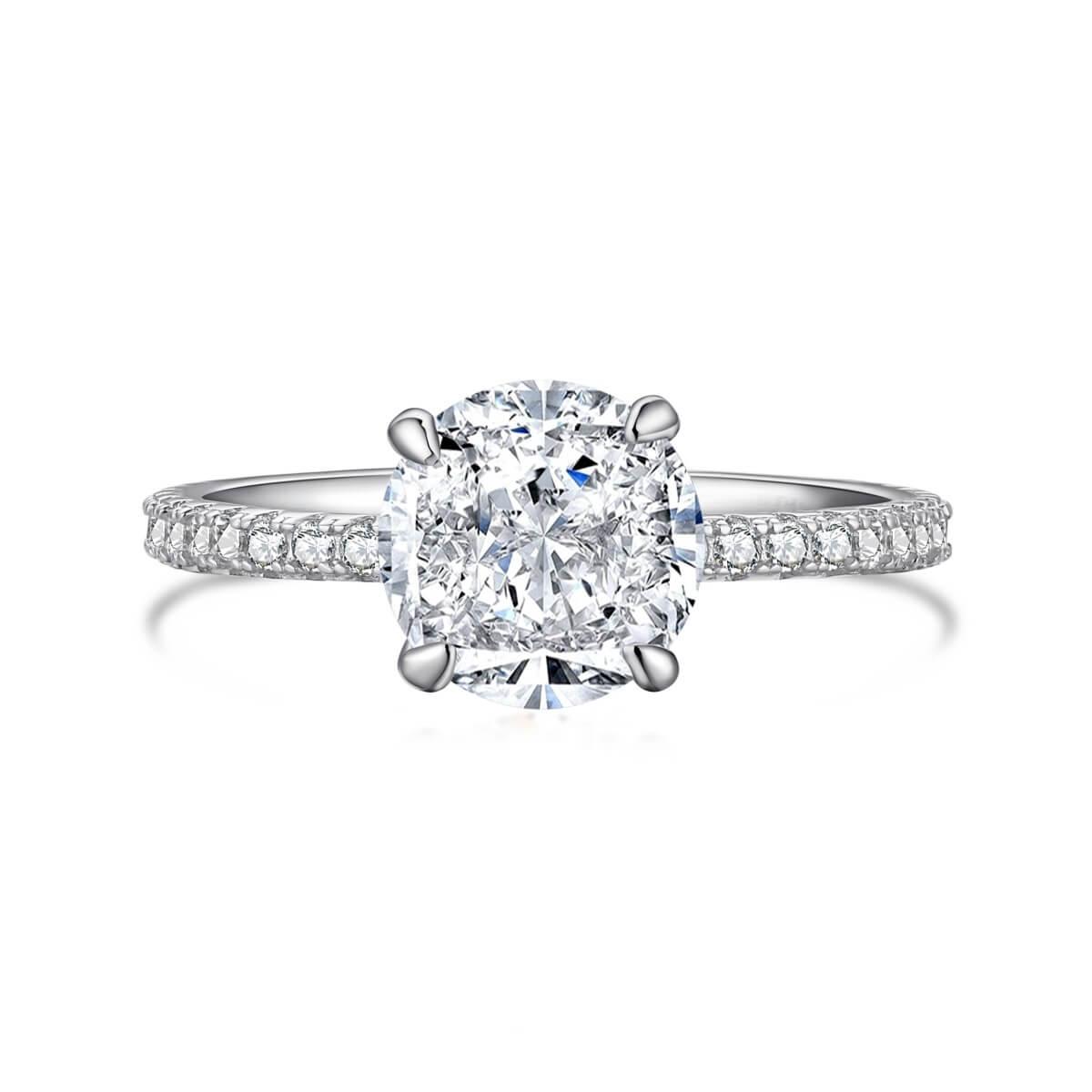 Cushion Diamond Engagement Ring