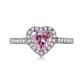 Heart Halo Ring