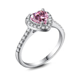 Éclore Fantasy™  Heart Halo Ring - eclorejewelry