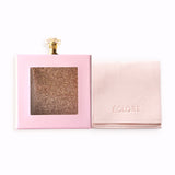 Blushing Square Crystal Ring