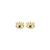 evil eye Flatback Stud Earrings 