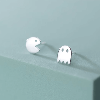 Ghost Flatback Stud Earrings