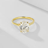 Classic Oval Diamond Ring