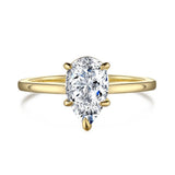 Classic Pear Diamond Ring