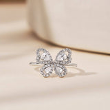 Round Butterfly Ring