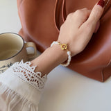 Flower Pearl Bracelet