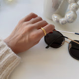 Gold Plated Braid Ring